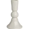 Kandelaar Anis - off-white - 16xØ9 cm
