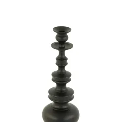 Kandelaar Lizet - Mat zwart - Ø13cm