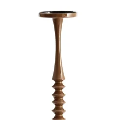 Kandelaar Mistry - Bruin - Ø11cm