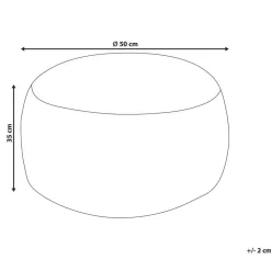 KANDHKOT - Poef - Bruin - 50 x 35 - Katoen