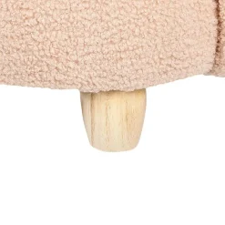 KANNA - Kinderstoel - Beige - Nepbont