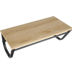 Kapstok voor de Muur - Wandkapstok met Haken in Lichte Eik Kleur - 60 cm Lang