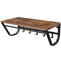 Kapstok voor de Muur of Wand - Rustiek Bruin - Vintage