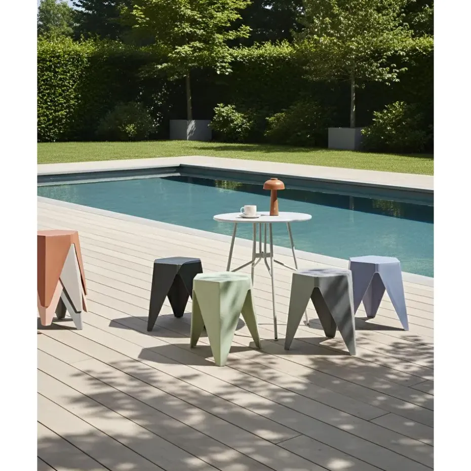 KARAVOS - Tuinkruk set van 4 - Meerkleurig - Synthetisch materiaal