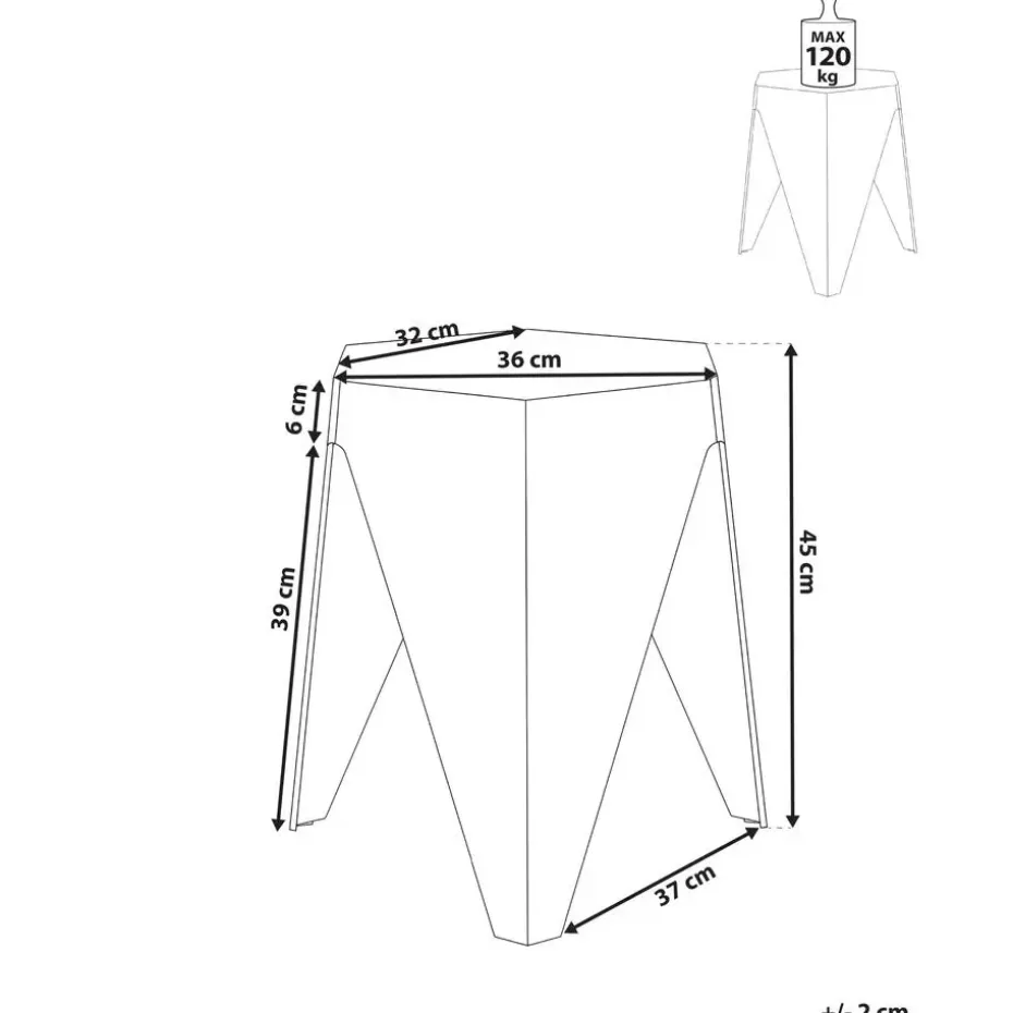 KARAVOS - Tuinkruk set van 4 - Meerkleurig - Synthetisch materiaal