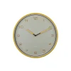 Karlsson - Wandklok Lined Numbers - Heldergeel- Ø40cm