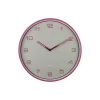 Karlsson - Wandklok Lined Numbers - Helderroze- Ø40cm