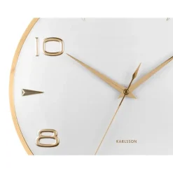 Karlsson - Wandklok Sienna Glow - Wit- Ø40,6cm