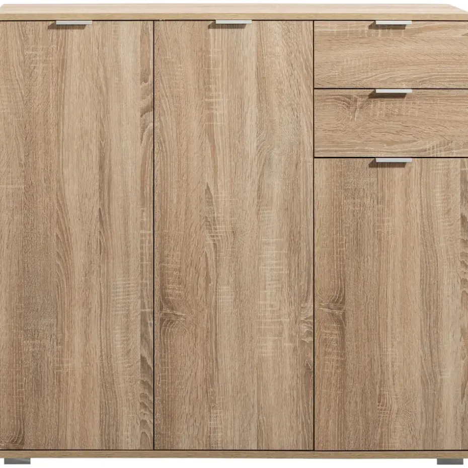 Kast Alaska - eikenkleur - 101x107x35 cm