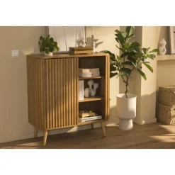 Kast Patrick - naturel - 100x90x40 cm