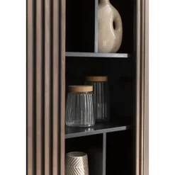 Kast Patrick - walnoot - 180x90x40 cm