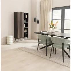 Kast Patrick - walnoot - 180x90x40 cm