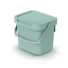 Keden GFT aanrecht afvalbak - mintgroen - 3L - 19 x 17 x 15 cm