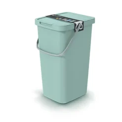 Keden keuken afvalbak - mintgroen - 25L - 26 x 29 x 48 cm
