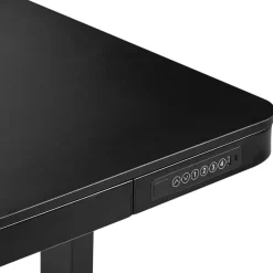 KENLY - Verstelbaar bureau - Zwart - 120 cm - Vezelplaat