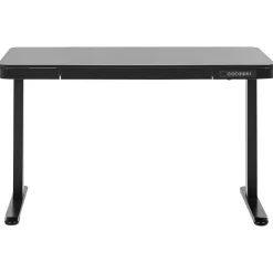 KENLY - Verstelbaar bureau - Zwart - 120 cm - Vezelplaat