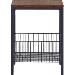 KENNER - Bijzettafel - Zwart - Vezelplaat