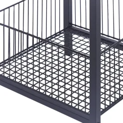 KENNER - Bijzettafel - Zwart - Vezelplaat