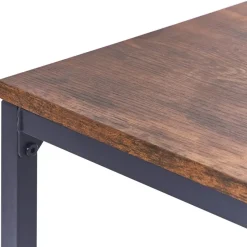 KENNER - Bijzettafel - Zwart - Vezelplaat