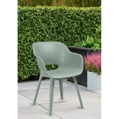 Keter Akola Tuinstoelen - 2 stuks -56.5x55x80cm - Vintage Green