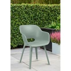 Keter Akola Tuinstoelen - 2 stuks -56.5x55x80cm - Vintage Green
