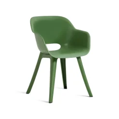 Keter Akola Tuinstoelen - 2 stuks -56.5x55x80cm - Olijf Groen