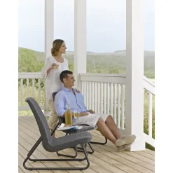 Keter bistroset Rio - donkergrijs