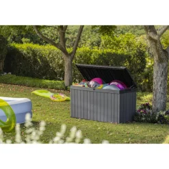 Keter Darwin Opbergbox - 570L - 142.5x65.5x78.2cm - Grijs