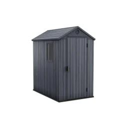 Keter Darwin 4x6 Tuinhuis - 125,8x184,5x205cm – Grijze Houtlook
