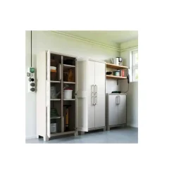 Keter Gulliver Opbergkast hoog - Multispace - tuinkast - 8 planken