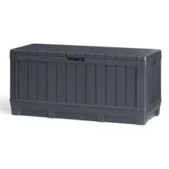 Keter Kentwood Opbergbox - 128x53.6x59 cm - 350 L - Grafiet