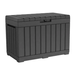 Keter Kentwood Opbergbox 190L - 82,3x45,7x57,7cm - Antraciet