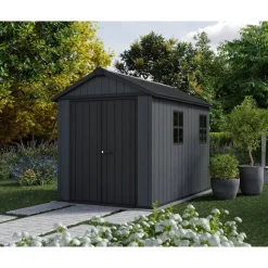 Keter Newton 759 Tuinhuis - 287x230x246cm - Grijs