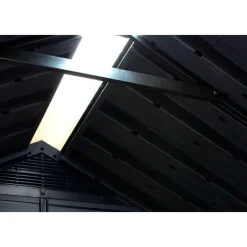 Keter Newton 759 Tuinhuis - 287x230x246cm - Grijs