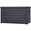 Keter opbergbox Ontario 870L - grijs - 147x83x86 cm