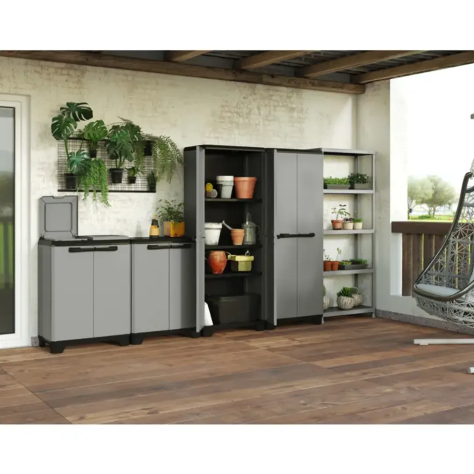 Keter Planet Opbergkast hoog - 3 planken