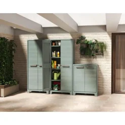 Keter Planet Outdoor Opbergkast hoog - 4 planken