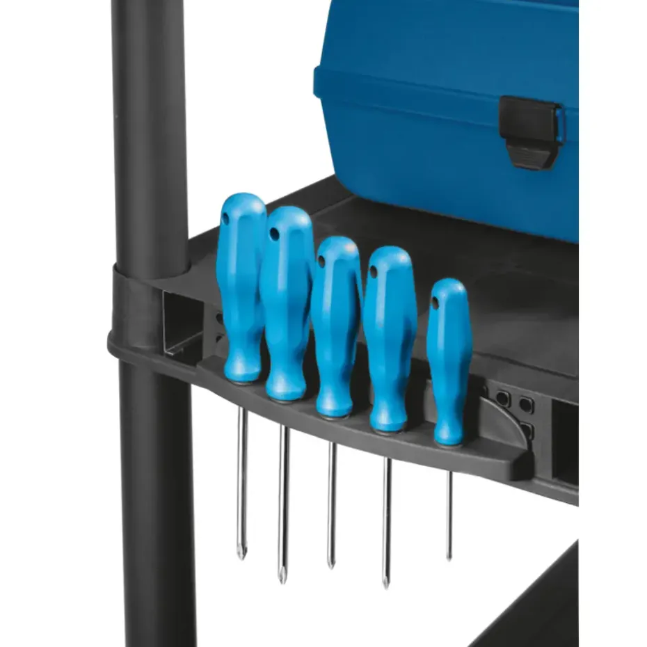 Keter Plus shelf 75/5 - 5 Planken - 75x32x176 cm - Zwart