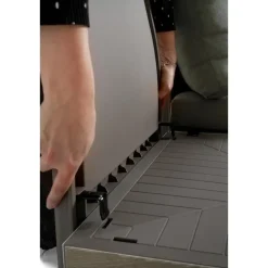 Keter Signature Elements Loungeset 4 personen - met groene kussens - Cappuccino