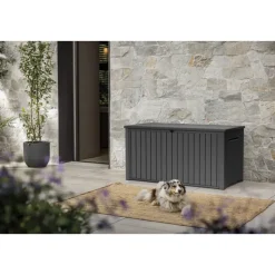 Keter Southwood Opbergbox - 643L - 146,3x73x70 cm - Grijs