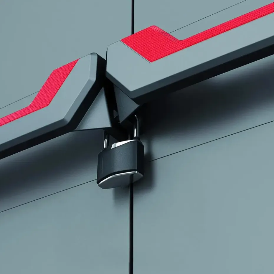 Keter Stilo Opbergkast hoog - Utility - 3 planken