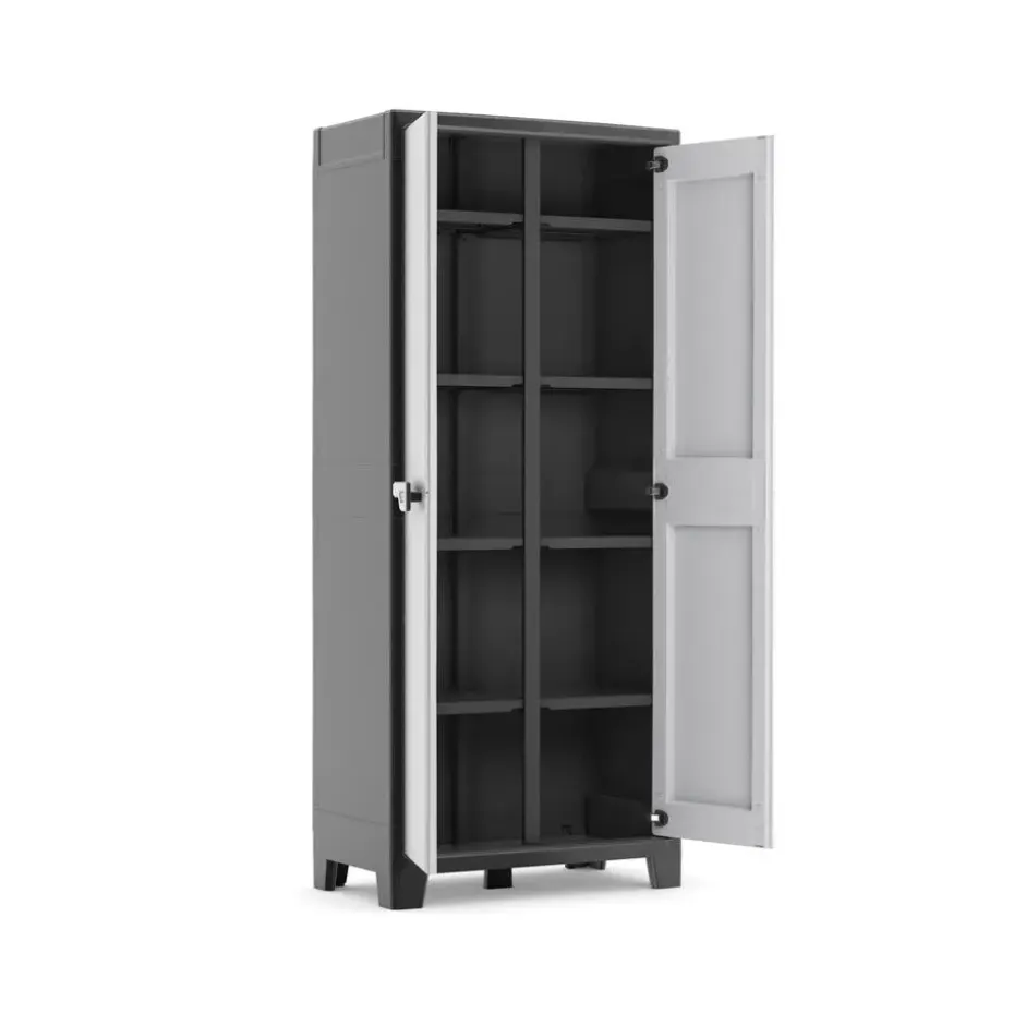 Keter Titan Opbergkast hoog - Multispace - tuinkast - 8 planken