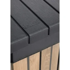 Keter Venetian Opbergbox - 570L - 142.5x65.3x78.2cm - Bruin