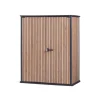 Keter Venetian Opbergkast - 140x73.6x170.4cm - Bruin