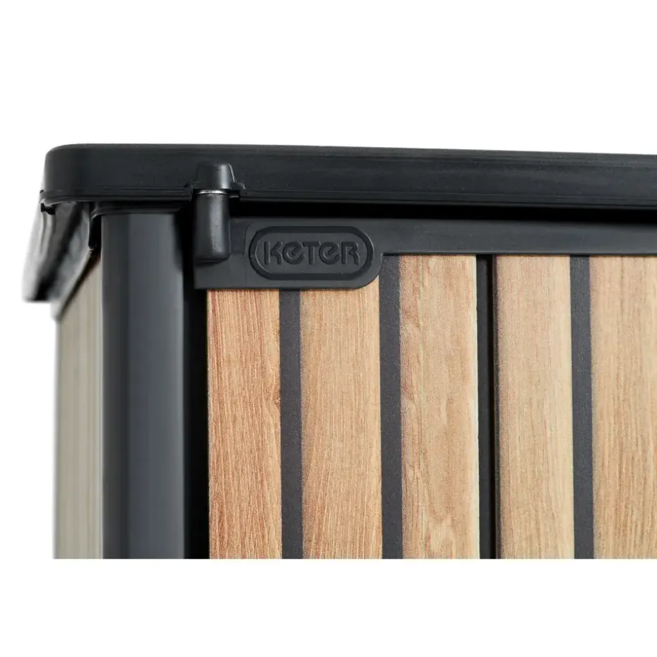 Keter Venetian Opbergkast - 140x73.6x170.4cm - Bruin