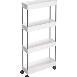 Keuken trolley met 4 etages - Wit