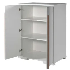 Kinderkledingkast London 98x56x116cm - wit