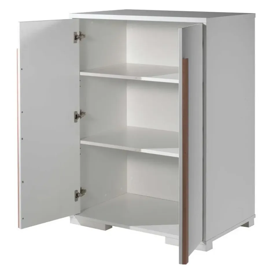 Kinderkledingkast London 98x56x116cm - wit