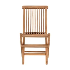 Kinderstoel Naturel Teakhout - Zithoogte 33cm - Toledo - Set van 2