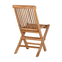 Kinderstoel Naturel Teakhout - Zithoogte 33cm - Toledo - Set van 2